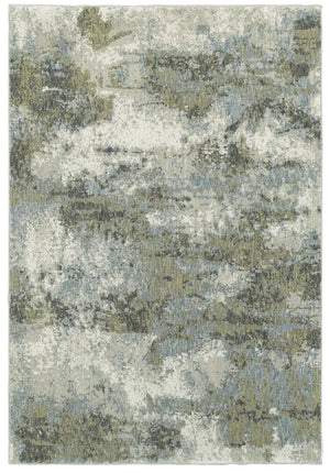 Evolution 8039E Blue/ Green Rug