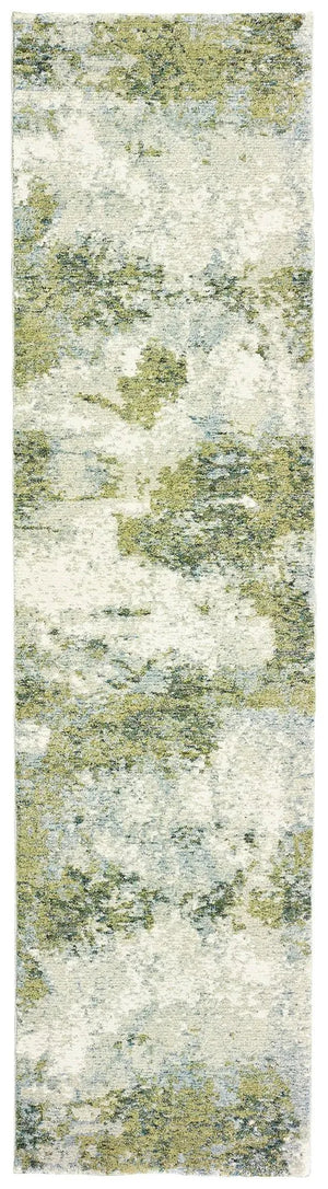 Evolution 8039E Blue/ Green Rug