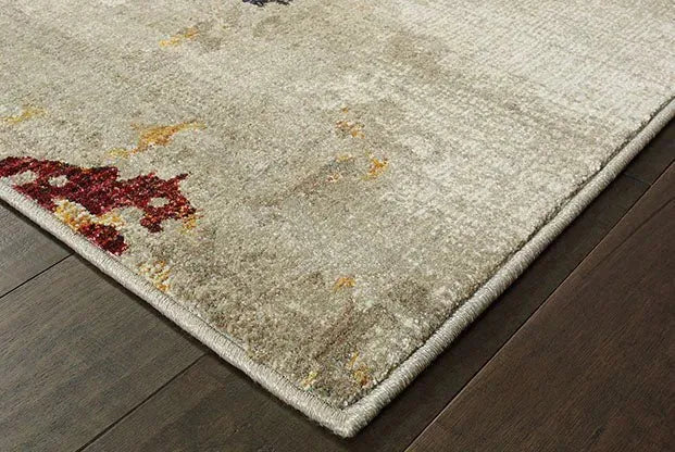 Evolution 8043K Beige/ Blue Rug