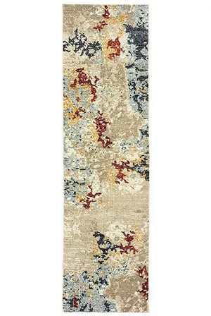 Evolution 8043K Beige/ Blue Rug