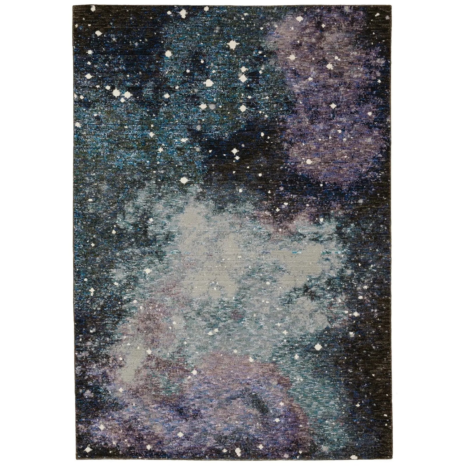 Evolution 958A Midnight/Purple Rug