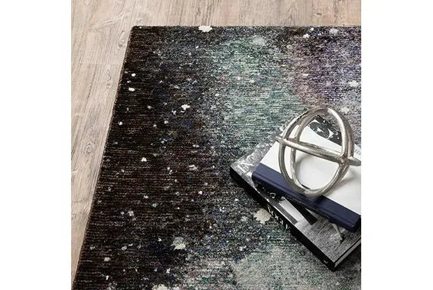 Evolution 958A Midnight/Purple Rug
