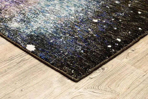 Evolution 958A Midnight/Purple Rug
