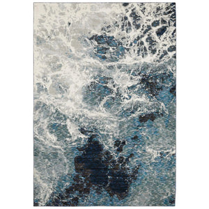 Evolution 962A Blue/Ivory Rug