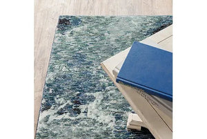 Evolution 962A Blue/Ivory Rug