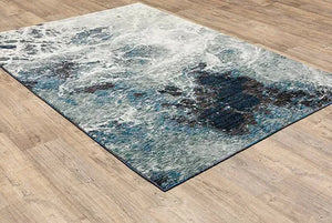 Evolution 962A Blue/Ivory Rug