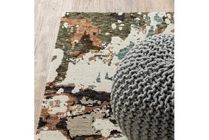 Evolution 981A Ivory/Multi Rug