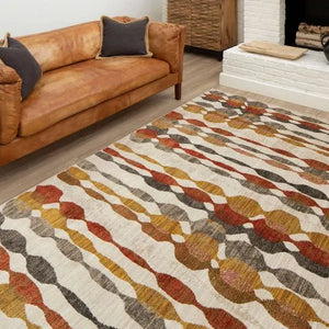 Expressions Acoustics by Scott Living Ginger 91821 20048 Rug