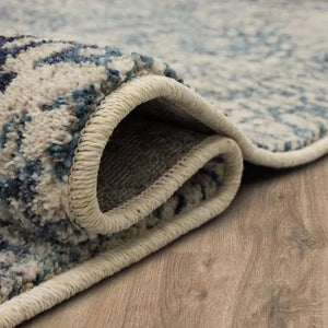 Expressions Imprinted Blooms Aqua by Scott Living 91671 60110 Rug