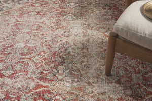 Georgie GER-01 Red/Navy Rug