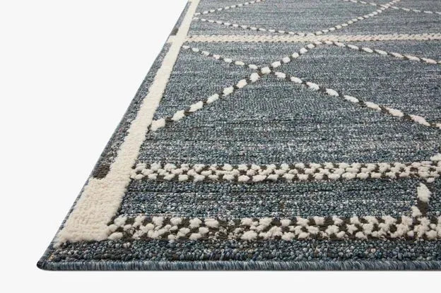 Fabian FAB-01 Denim/Charcoal Rug