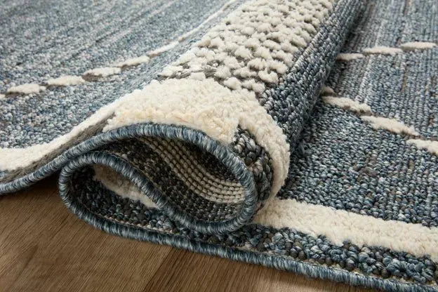 Fabian FAB-01 Denim/Charcoal Rug