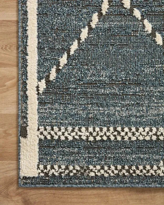 Fabian FAB-01 Denim/Charcoal Rug