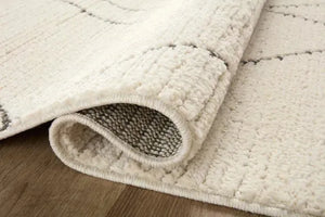 Fabian FAB-02 Ivory/Charcoal Rug