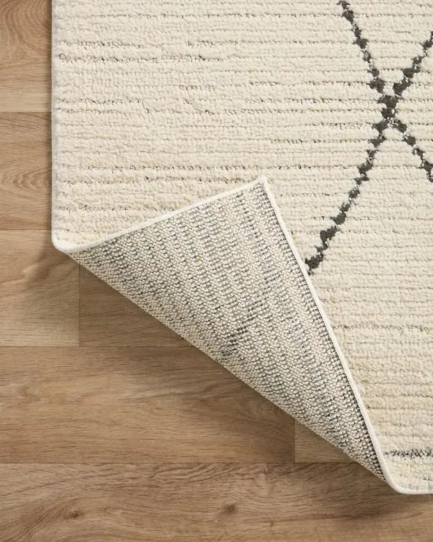 Fabian FAB-02 Ivory/Charcoal Rug
