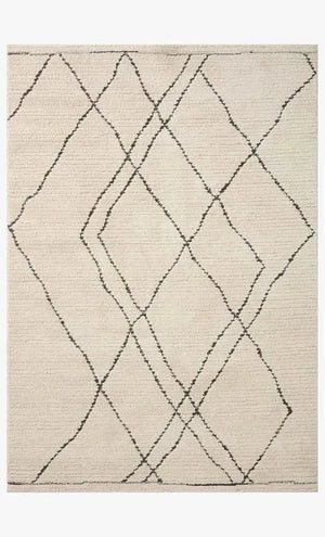 Fabian FAB-02 Ivory/Charcoal Rug