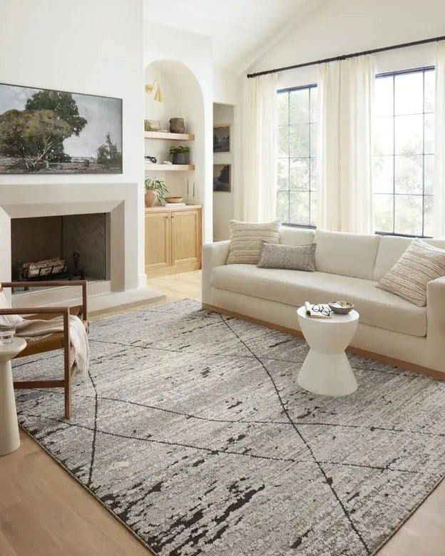 Fabian FAB-04 Grey/Charcoal Rug