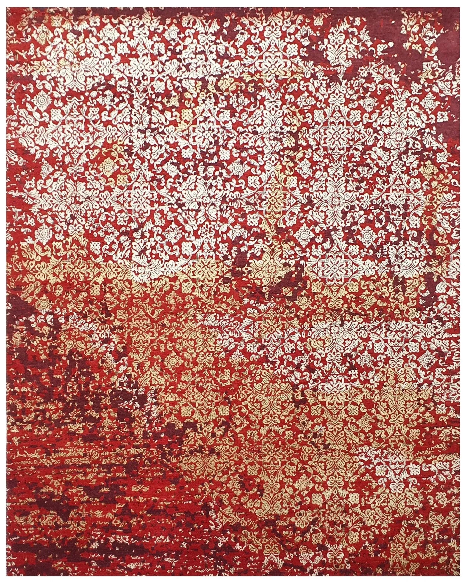 Faire 1450 Red/Cream Rug