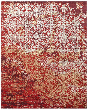 Faire 1450 Red/Cream Rug