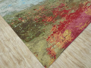 Faire 6024 Sea Blue/Red Rug