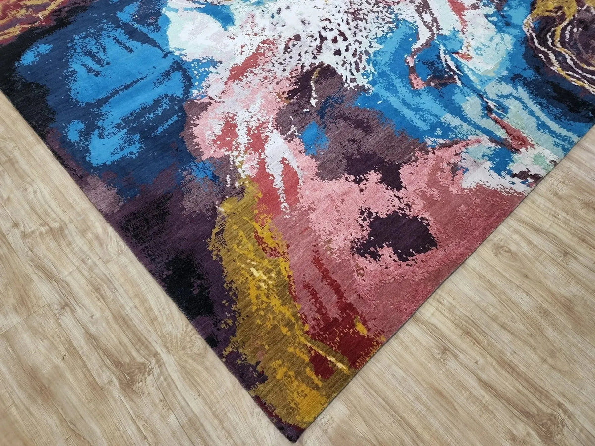 Faire 6037 Blue/Red Rug