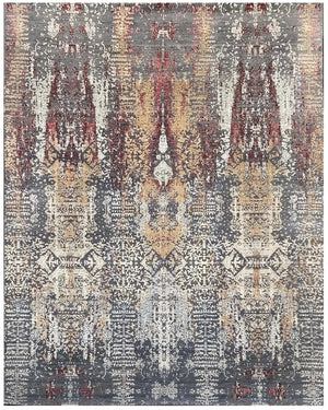 Faire 6047 Grey/Purple Rug