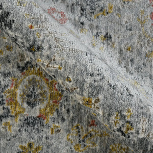 Fairmont FAI-1 Charcoal/Yellow Rug