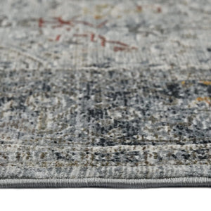 Fairmont FAI-3 Silver/Orange Rug