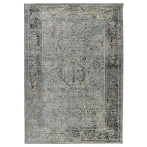 Fairmont FAI-3 Silver/Orange Rug