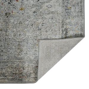 Fairmont FAI-3 Silver/Orange Rug