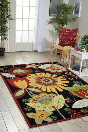 Fantasy FA12 Black Rug