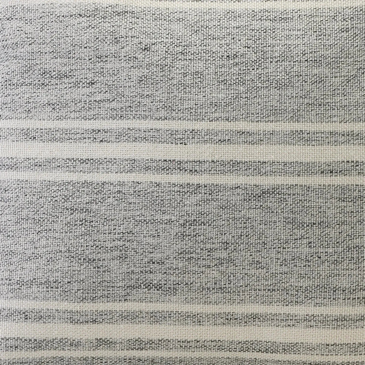 Farmhouse Stripe Lr07598 Gray/White Pillow