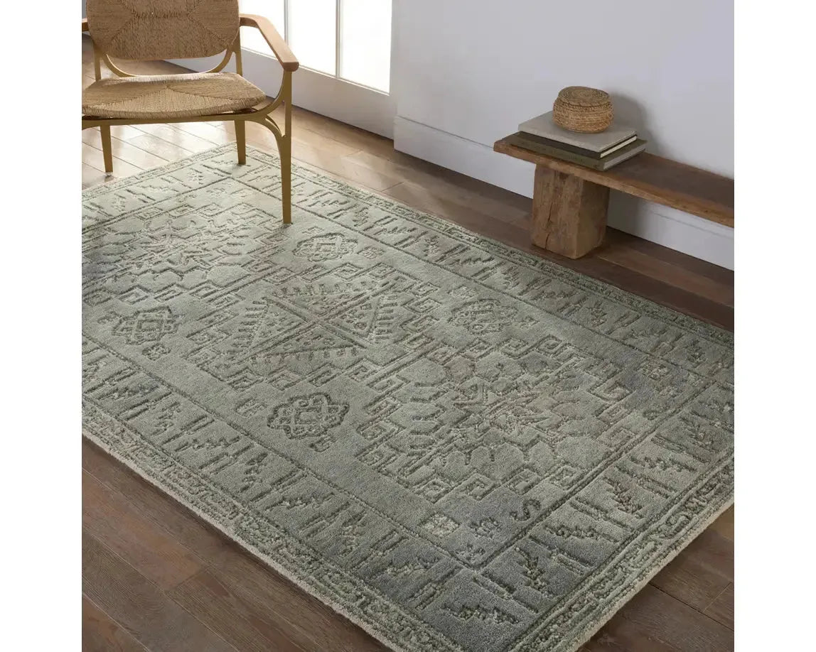 Farryn FAR03 Green Rug