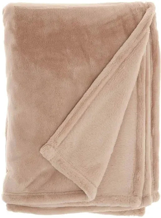 Faux Fur AP102 Blush Throw Blanket