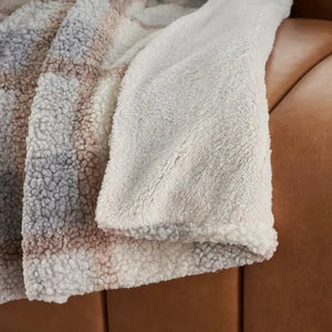 Faux Fur RD320 Blue Throw Blanket
