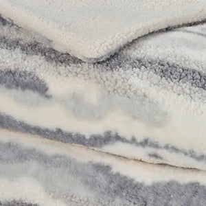 Faux Fur RD520 Blue Throw Blanket