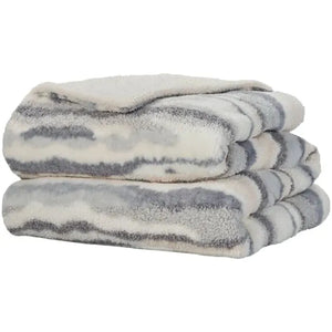 Faux Fur RD520 Blue Throw Blanket