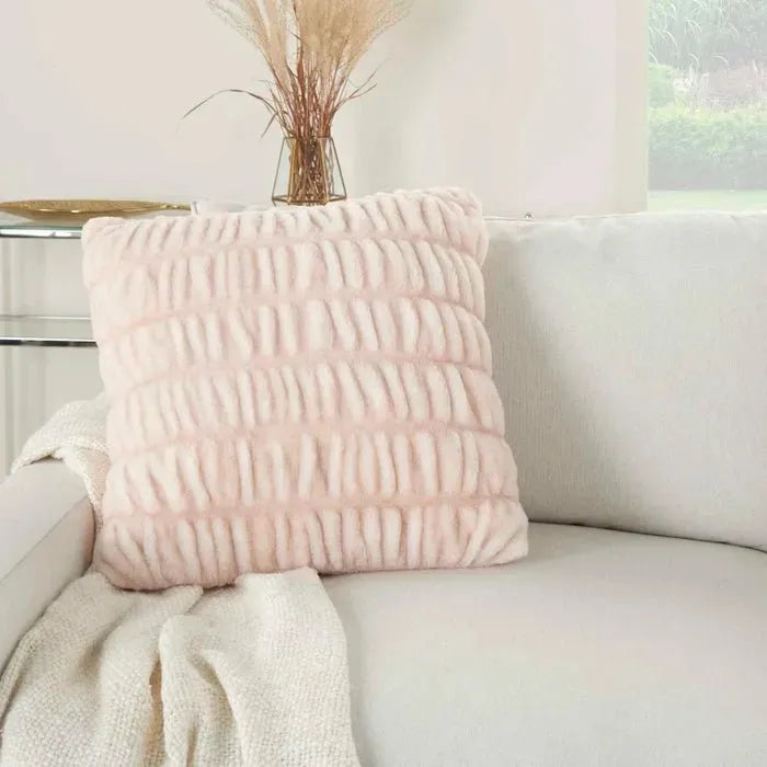 Faux Fur SN101 Blush Pillow