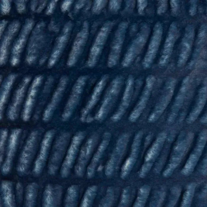 Faux Fur SN101 Navy Pillow