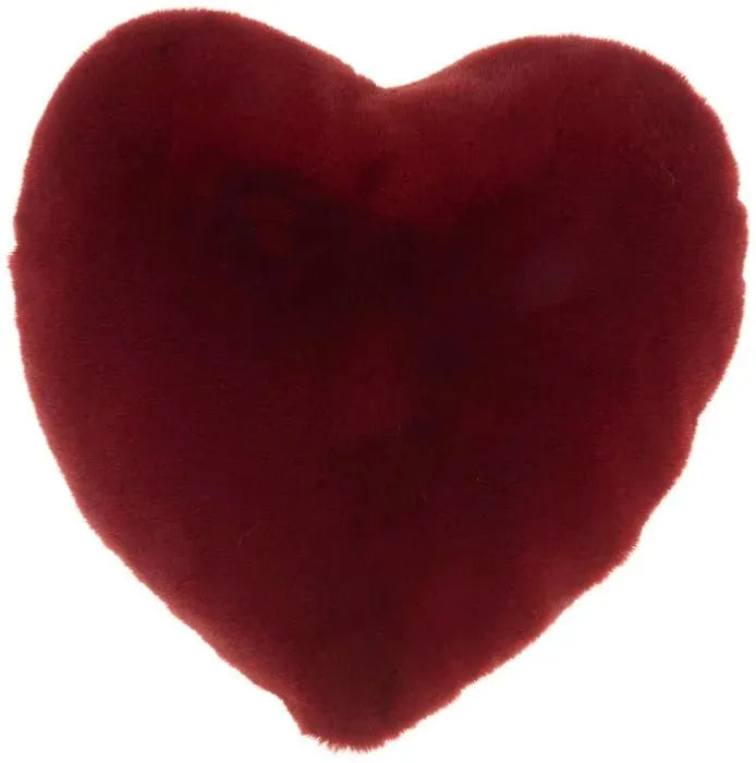 Faux Fur SN103 Deep Red Pillow