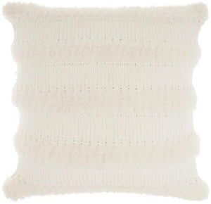Faux Fur VV190 Ivory Pillow