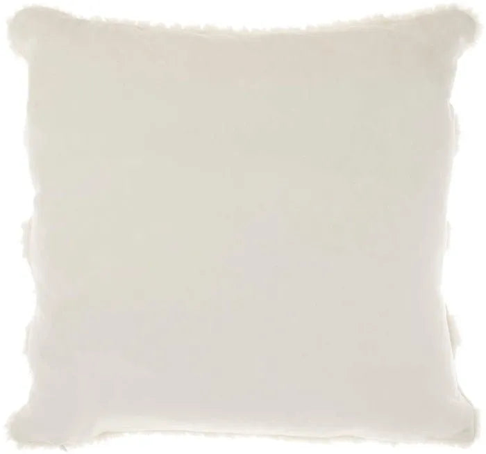 Faux Fur VV190 Ivory Pillow