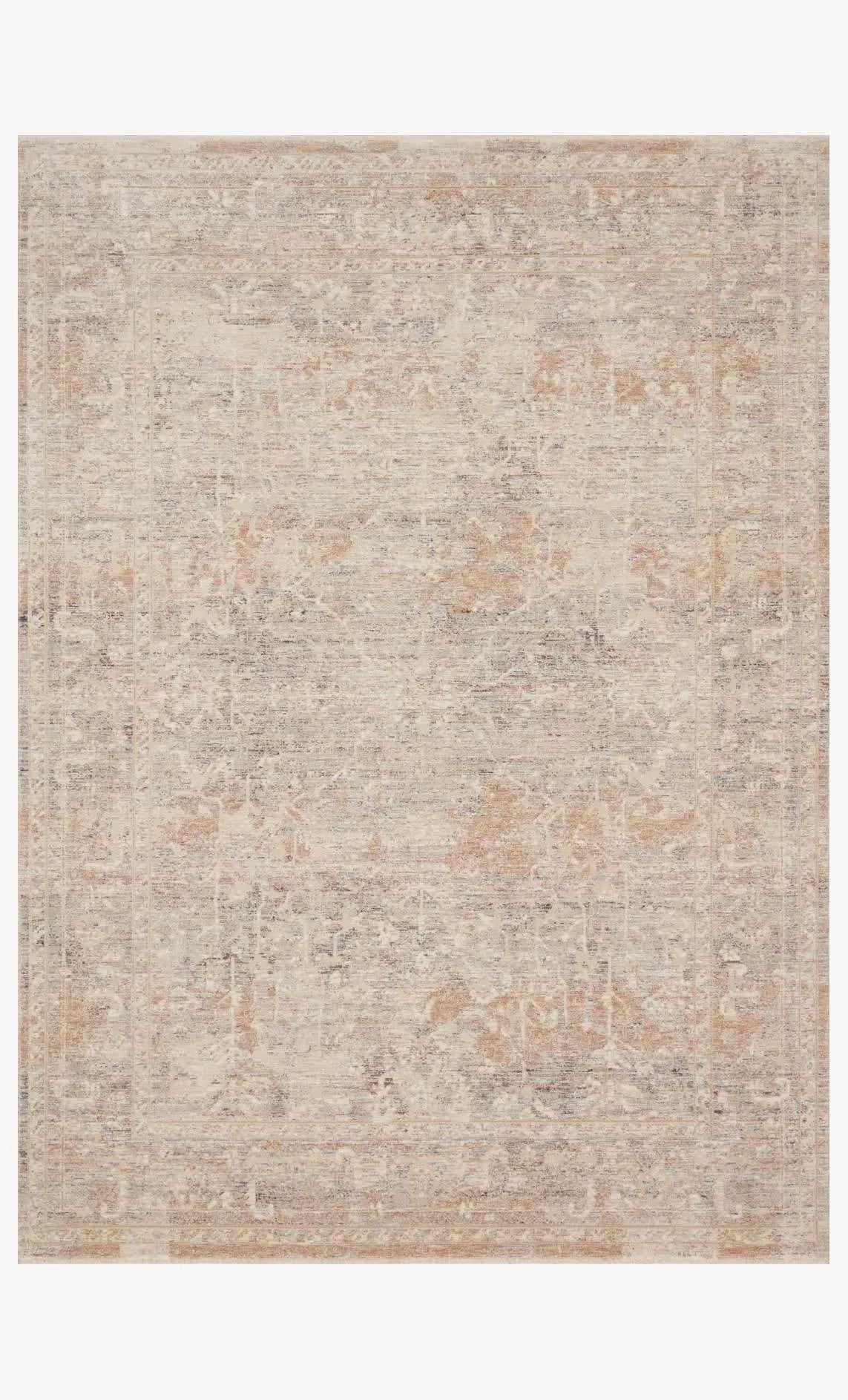 Faye Fay-05 Beige/Blue Rug