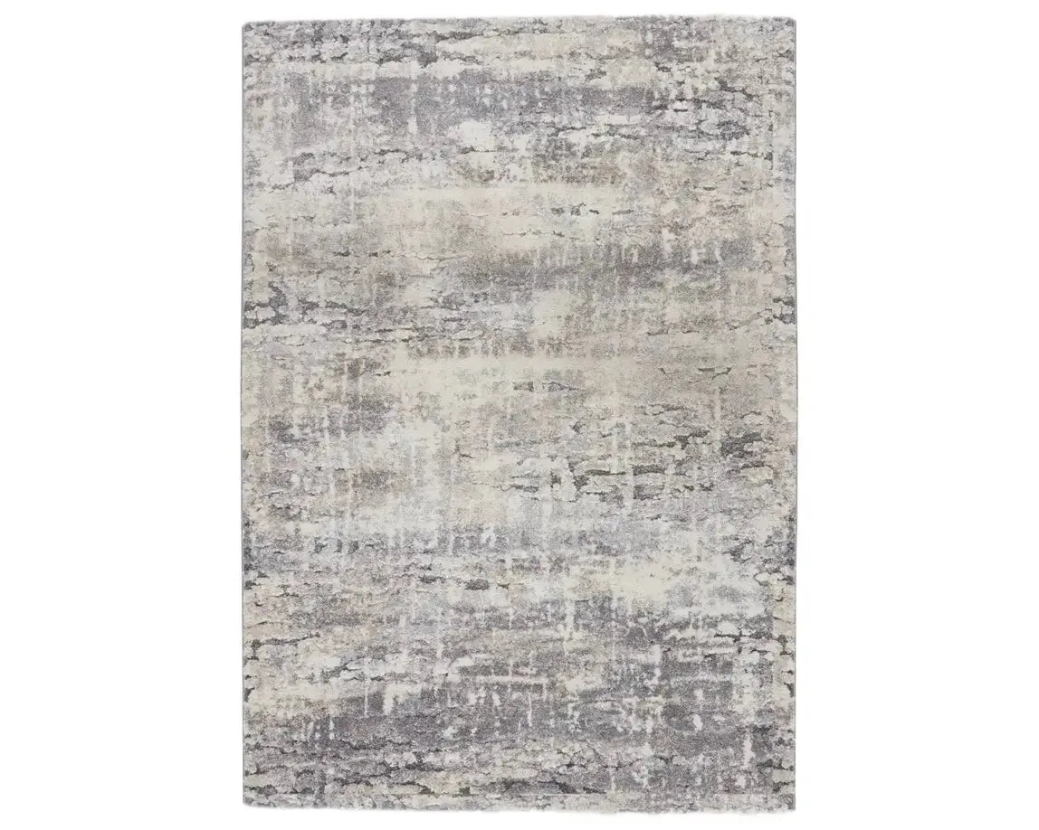 Ferris FRR02 Grey/Ivory Rug
