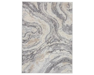 Ferris FRR05 Grey/Cream Rug