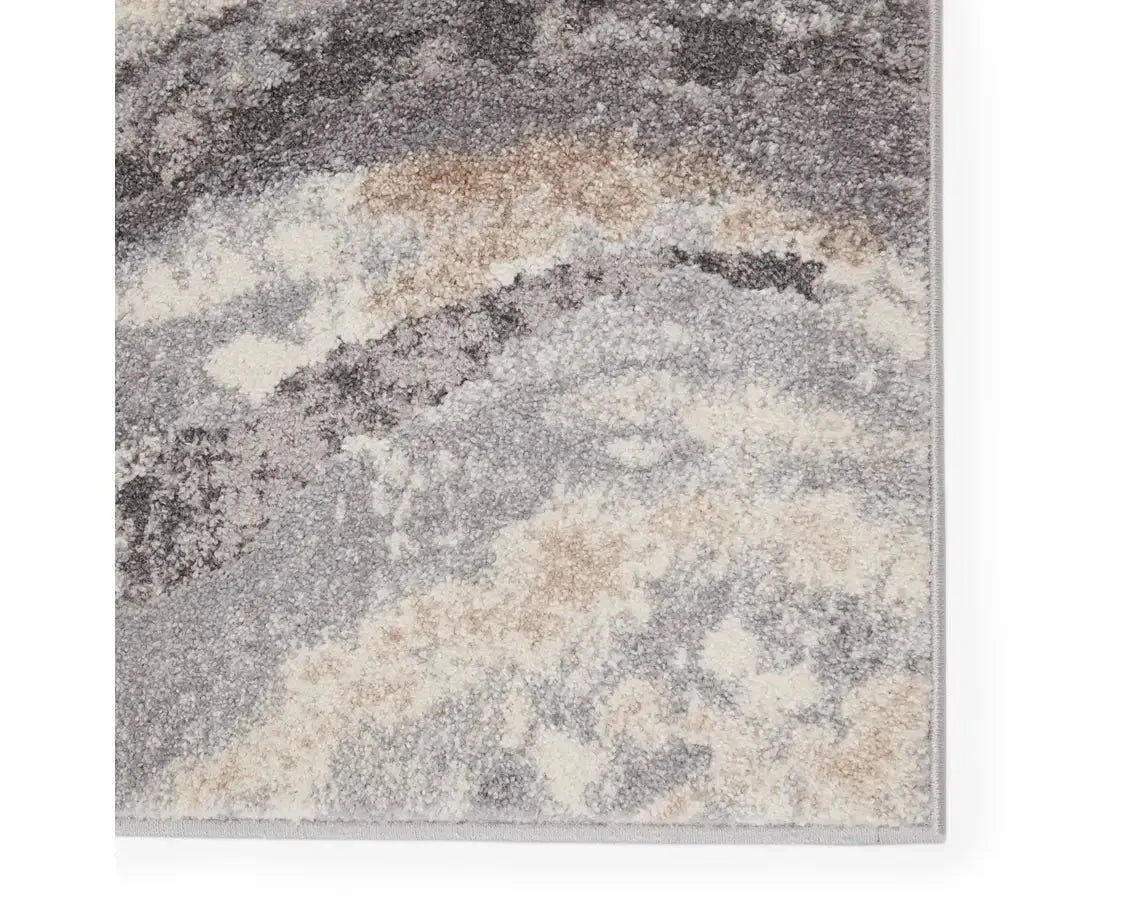Ferris FRR05 Grey/Cream Rug