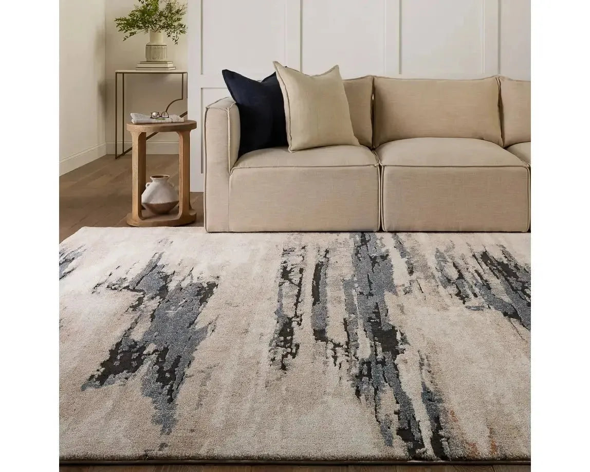 Ferris FRR08 Cream/Blue Rug