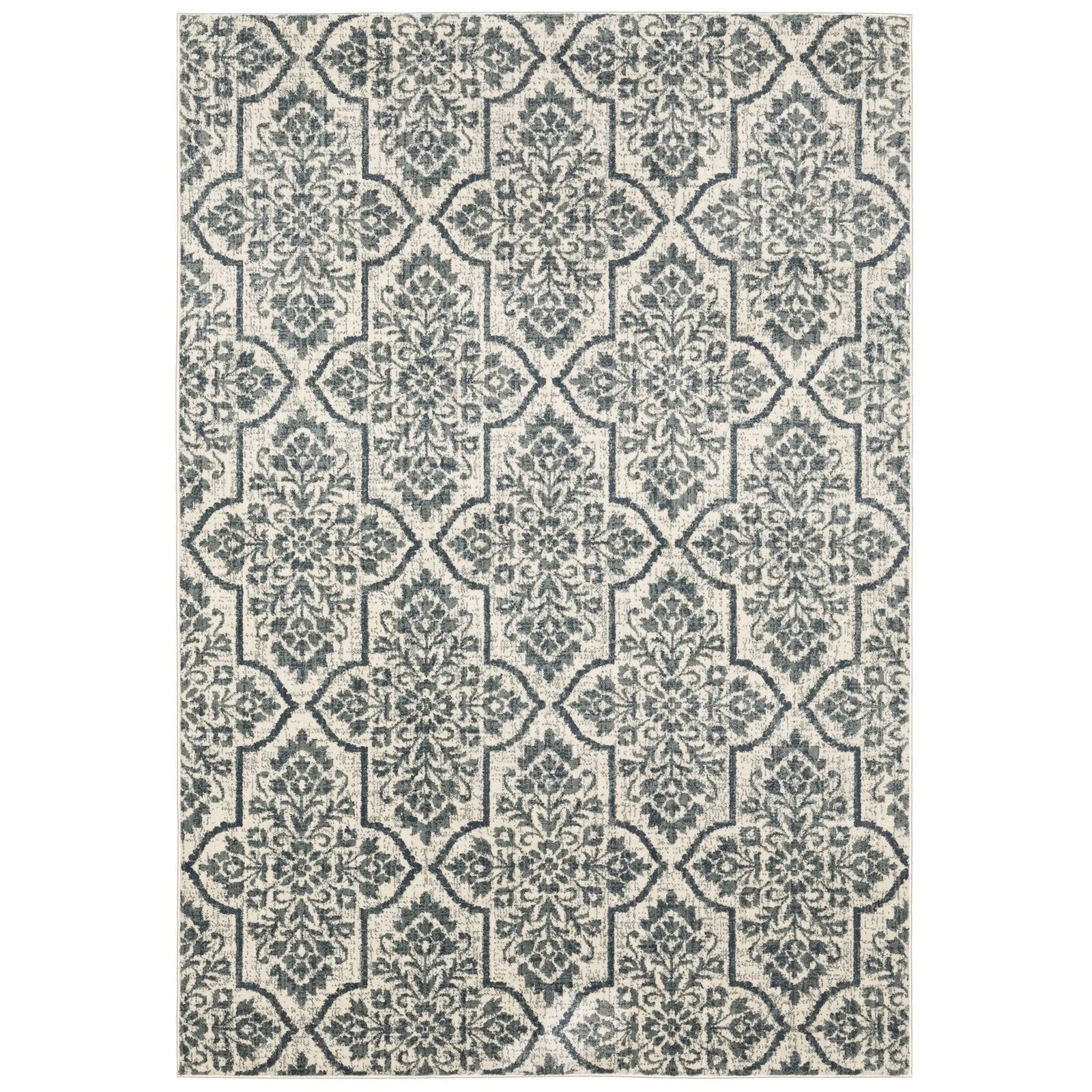 Fiona 4929A Ivory/Blue Rug