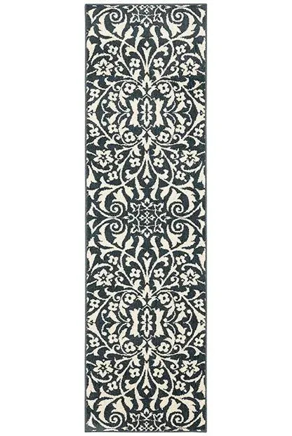 Fiona 5501B Blue/Ivory Rug