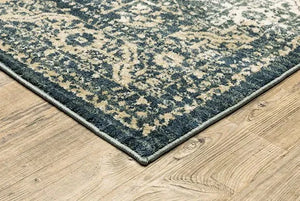 Fiona 5560A Blue/Beige Rug
